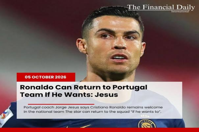 Cristiano Ronaldo Can Return to Portugal Squad If He Wants: Jorge Jesus